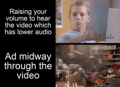 They're always loud af