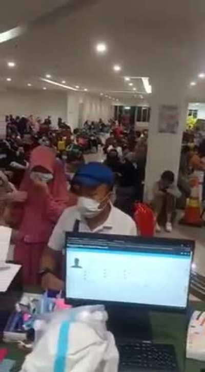 Kondisi IGD Wisma Atlet 14 Juni 2021