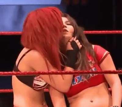 Unconscious Nixon Newell getting licked