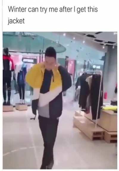 С такой курткой можно пережить апокалипсис как фильме 