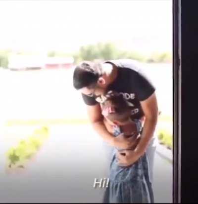 Little girl who is a cancer survivor gets to meet the bone marrow donor who saved her life.