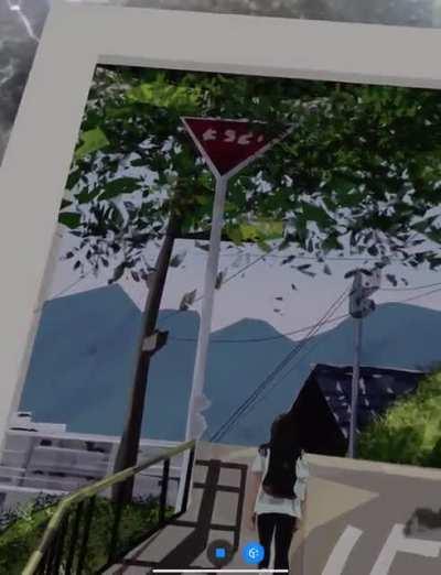 I put my drawing in AR for a parallax effect that you can download to play with if you want.