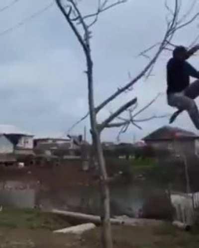 he cuts his own branch from under it