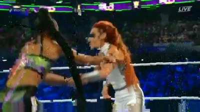 Tonight at Extreme Rules, Part 5: Can Becky Lynch hold on to her title against Bianca Belair?!