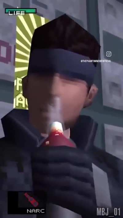 Which character(s) from the MGS Series (Alive or Dead) would you share a drink/joint with and why?