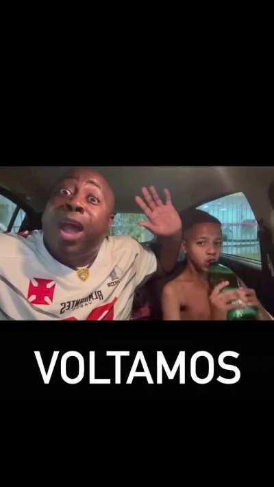 Torcedor mais calmo do Vasco no momento