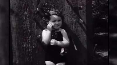 Bruh, Who would ever volunteer their child for this? (Filmed around the 1930’s)