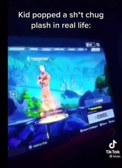 You just know that shit is leaking out of his pants...