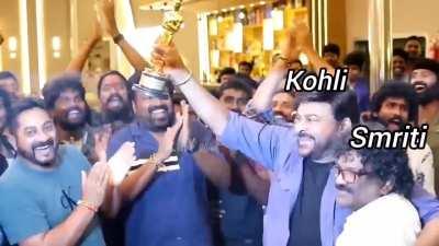 Scenes at the RCB Unbox Event today 