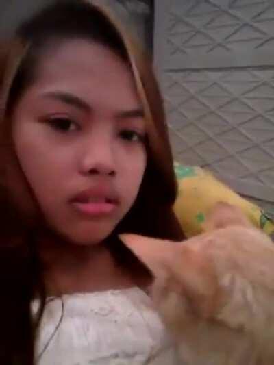 Getting too close to the cat