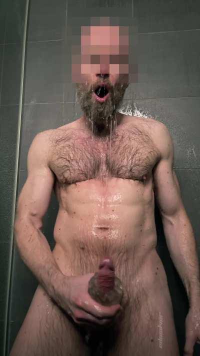 Having some fun with my quickshot in the shower