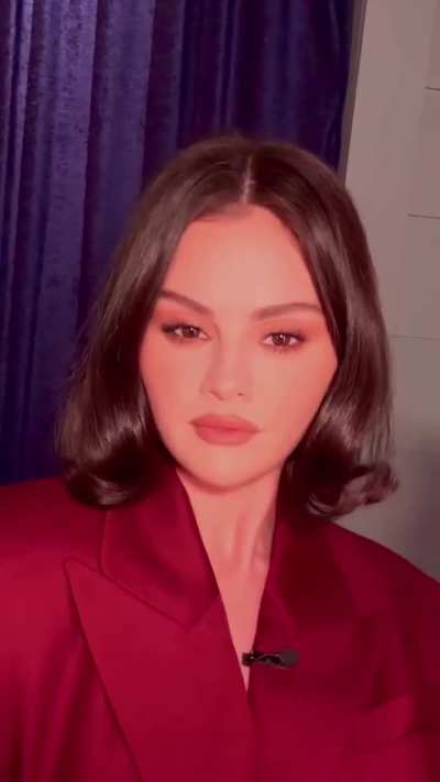 Selena all ready for The Jennifer Hudson Show - IG October 2025