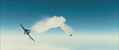 We like fighter jets rolling to music, right? Right?