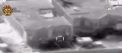 Iraqi Air Force F-16s bomb isis positions inside Syria, 2018.