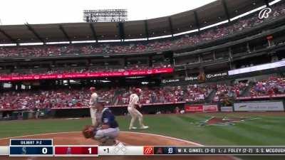 [Highlight] Taylor Ward hits his second lead off HR and his 8th of the year