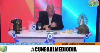 Na TV argentina