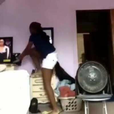 HMC while I stand on a nightstand