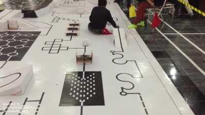 Line follower robot competition