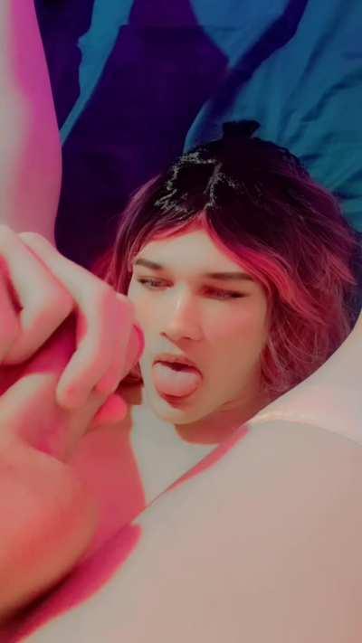 Be a good slut eat your cum