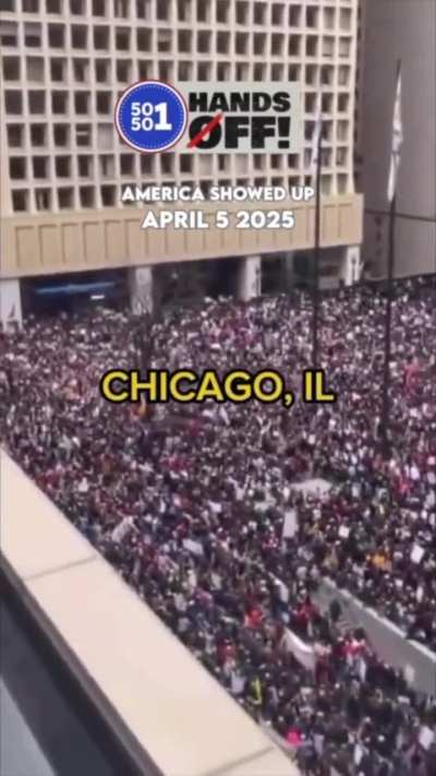 On April 5, 5.2 million people across the country stood up to say HANDS OFF our democracy.