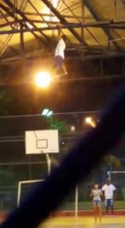 Did he really think he would make it