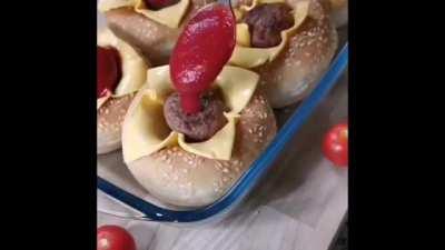 Ever have a burger and think you yourself “too much burger not enough bread”- Well here’s your solution!