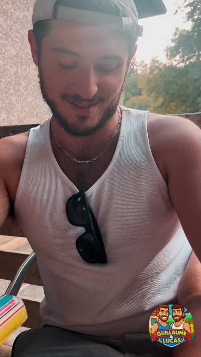 Risky Outdoor at the bar Terrace 👀