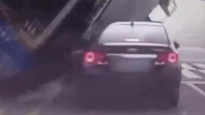 DoV: Cement Mixer Crash