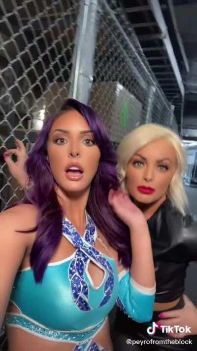 Peyton Royce and Mandy Rose