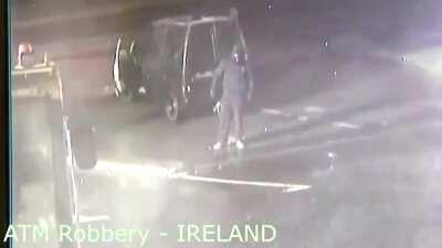 ATM Robbery in Ireland!