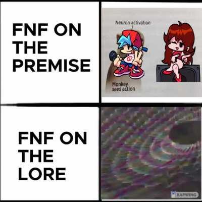 FNF on the lore (EPILEPSY WARNING!!!)