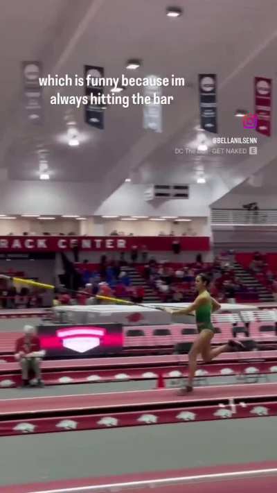 Bella Nilsen - NCAA pole vaulter