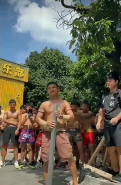 The shins this MuayThai fighter has.