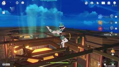 The ceiling of Northland Bank is a lie