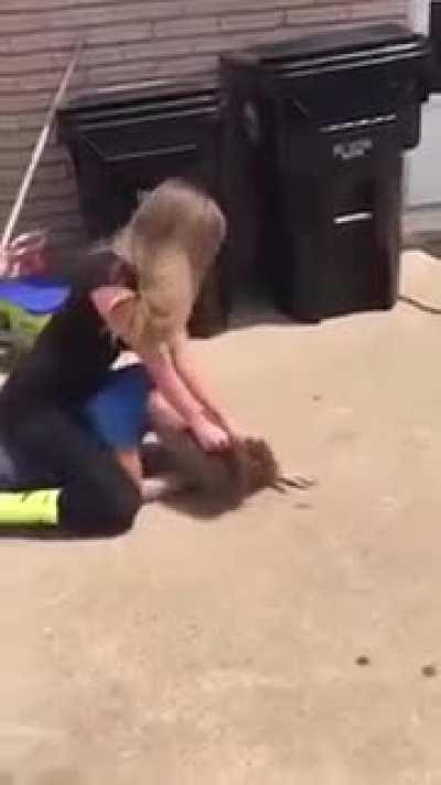 tell me when you're done hoe