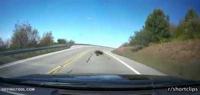 Making a U-turn on a blind curve