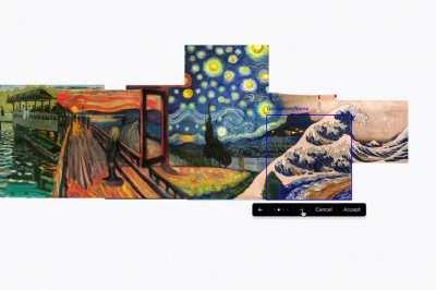 Merging art with AI. Using the new Outpainting capability,DALL-E 2 imagined how the landscape could look like between famous impressionist paintings from Van Gogh, Monet, Munch and Hokusai