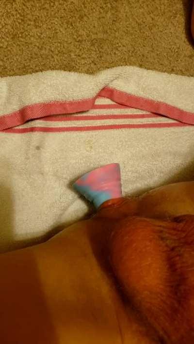 Pushing out my first knot thanks to Mundir