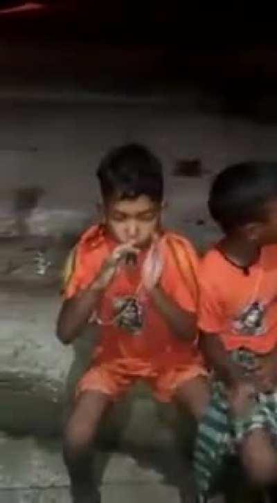 Hindutva ki jai...doctor ya engineer to inme se koi banne nahi wala....palki dho salo xD