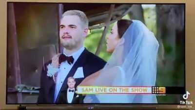 Australian TV Show Married at First Sight First thing she asked her new husband is if he’s heard of Pop Smoke 💫