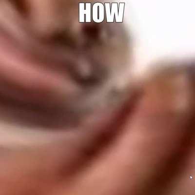 he is inside the biggge chip how did he