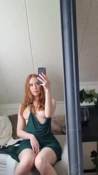 My naughty little green dress ;)