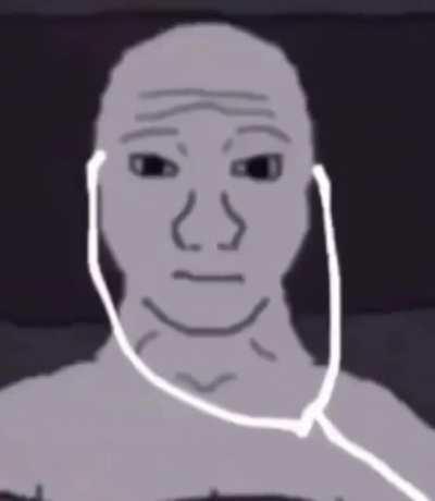 Cute Sad Wojak i want to hug him~~ 🥰🥰😍