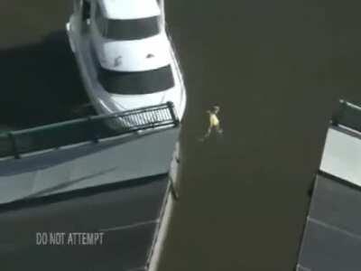 He's not going to make it... wait what?