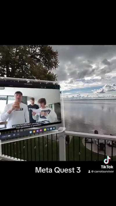 The Quest 3 is a game changer