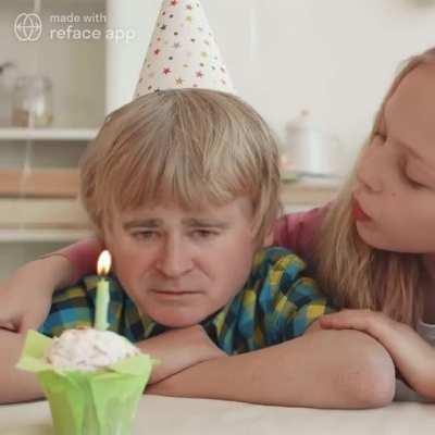 Leaked footage from Kens party yesterday - he’s very upset