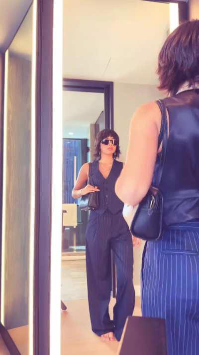 Xochitl Gomez TikTok Story in NYC