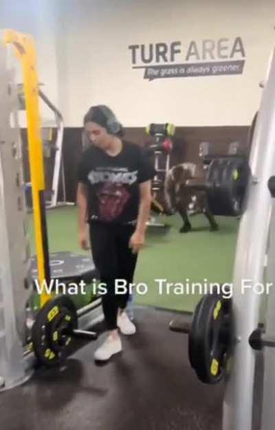 whatever it is....he's definitely ready