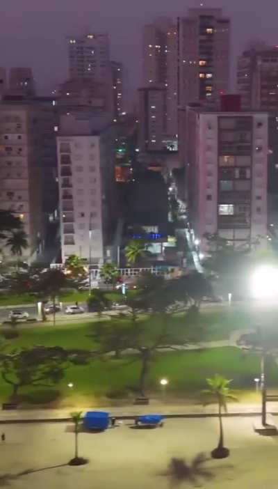 There is a city in Brazil where the buildings are crooked because of foundation errors (Santos-SP)