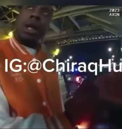 Tay merching on lil boo and BD he gonna treat CPD for pulling him over